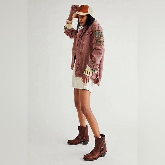 Free People Embellished Military Jacket - Picture 3 of 10